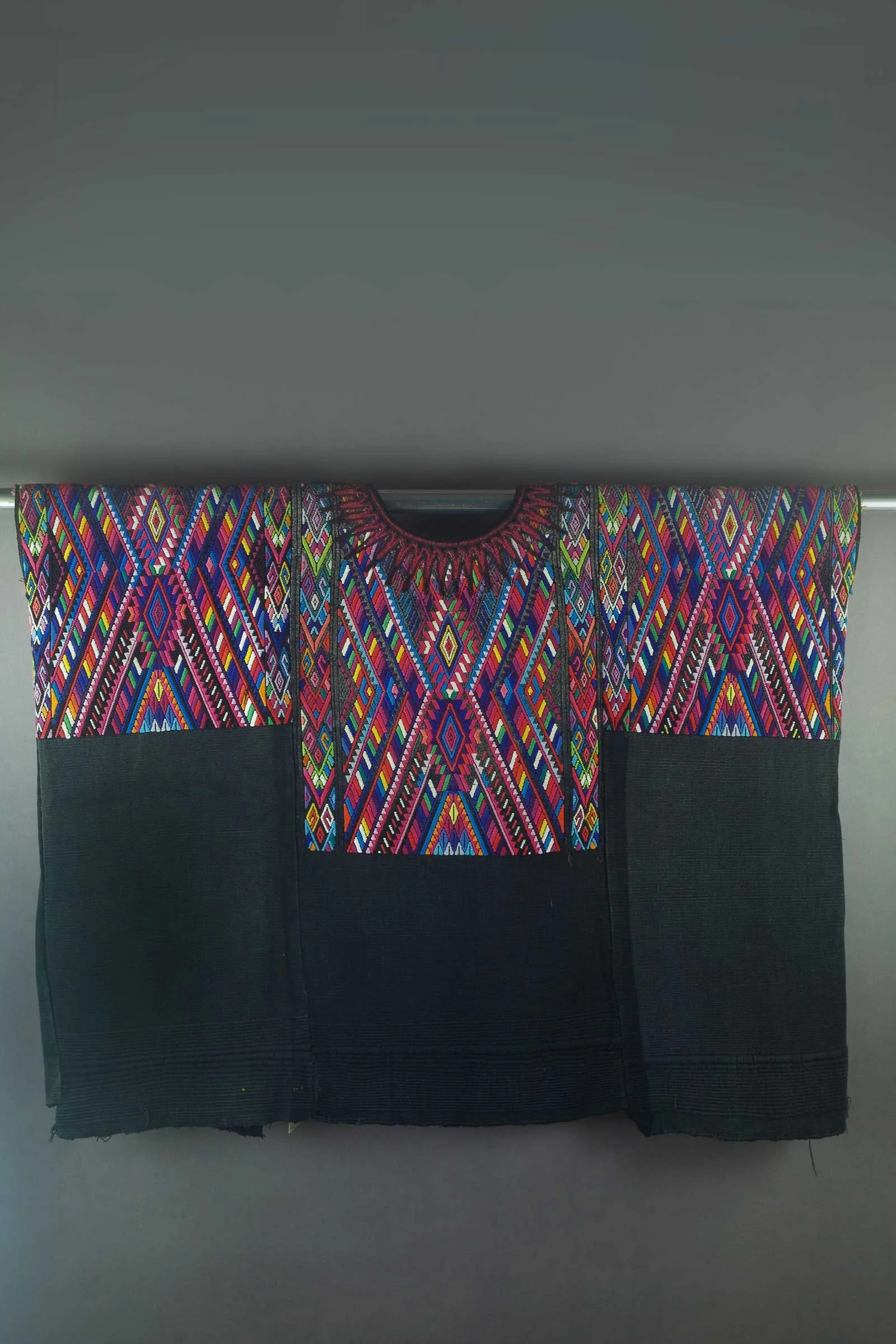 Chichicastenango black huipile