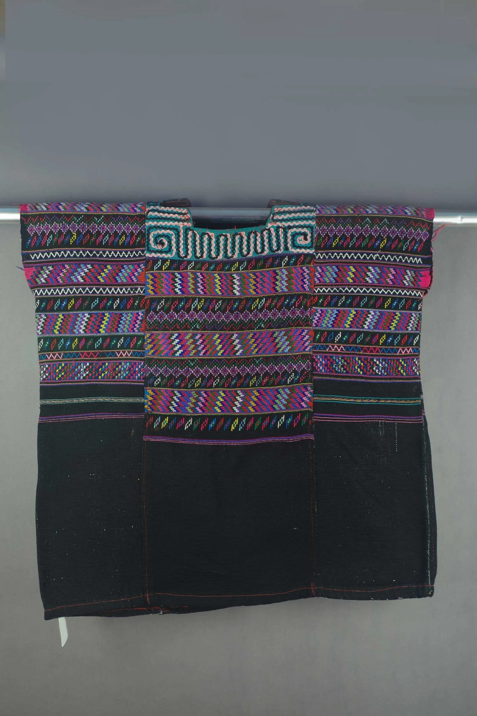 Todos Santos black child's huipil