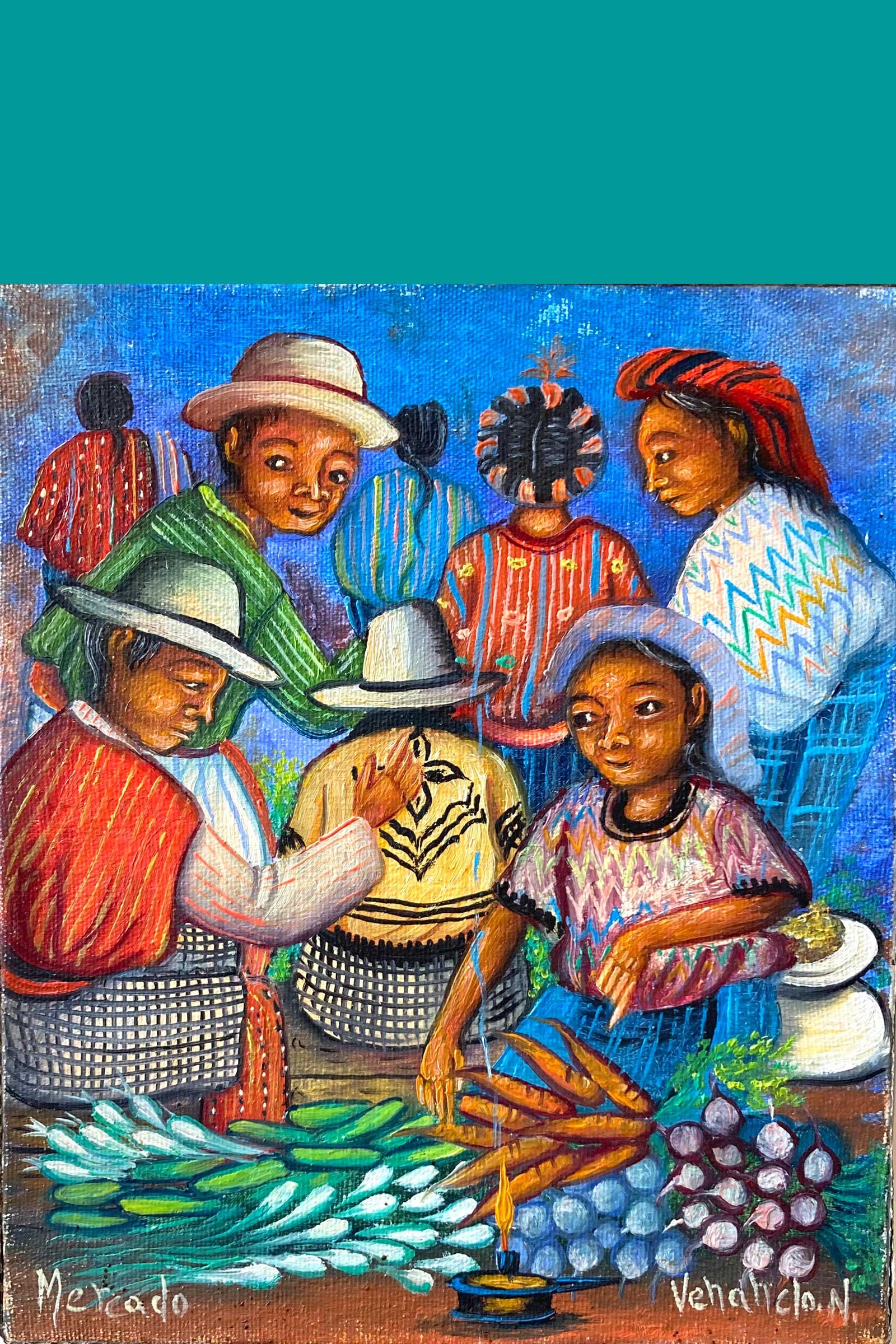 Small Mercado Painting