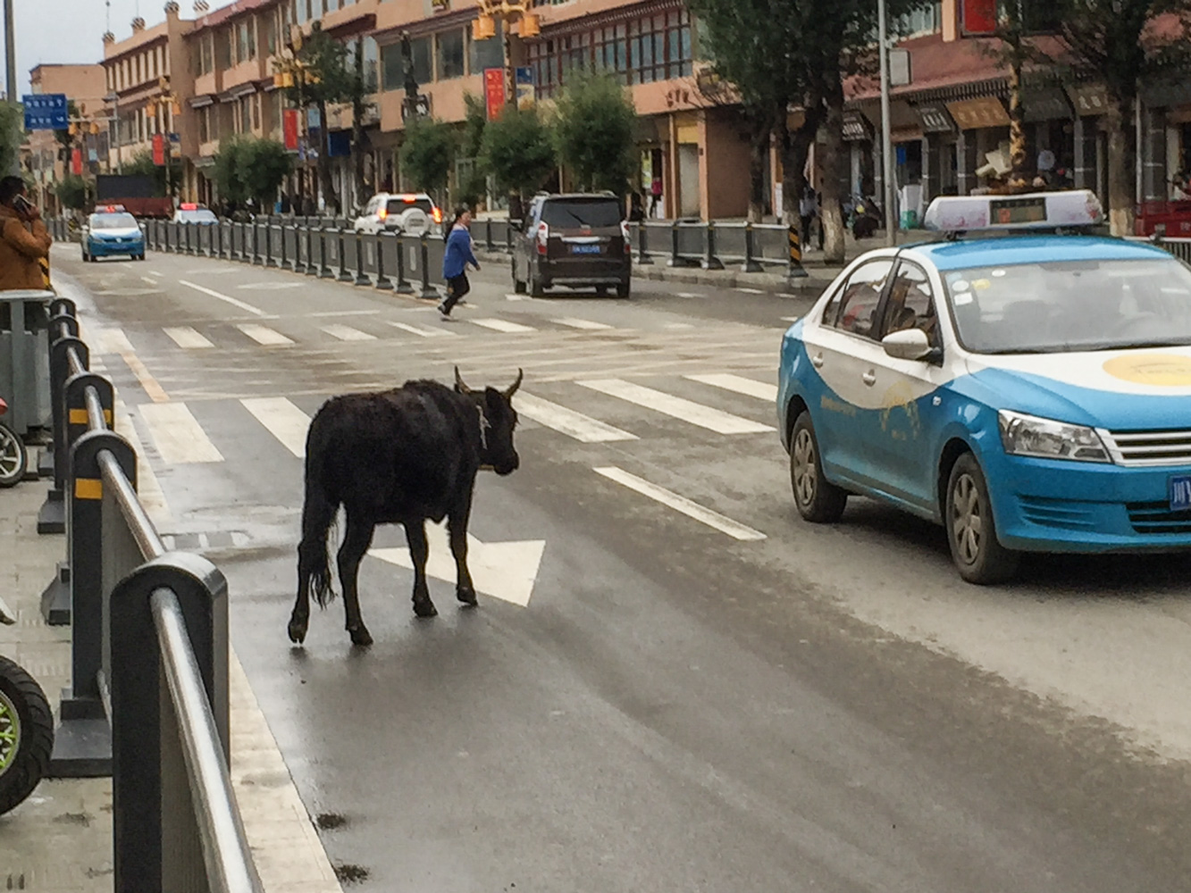 It’s hard to get a taxi in this town