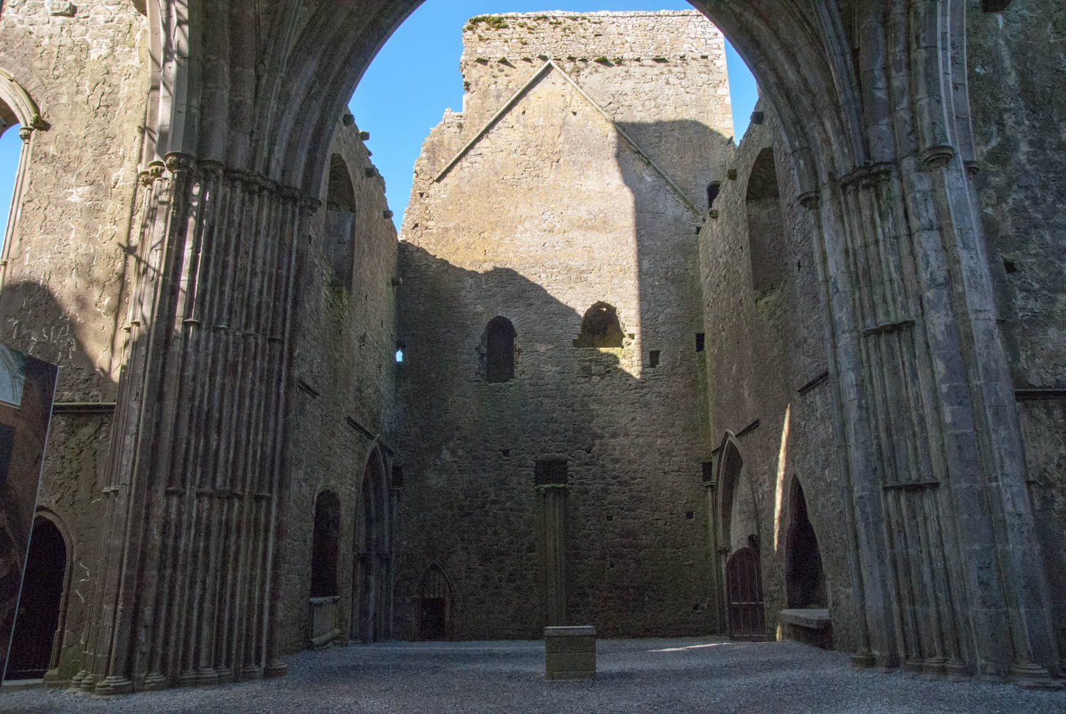 Remains of the cathedral