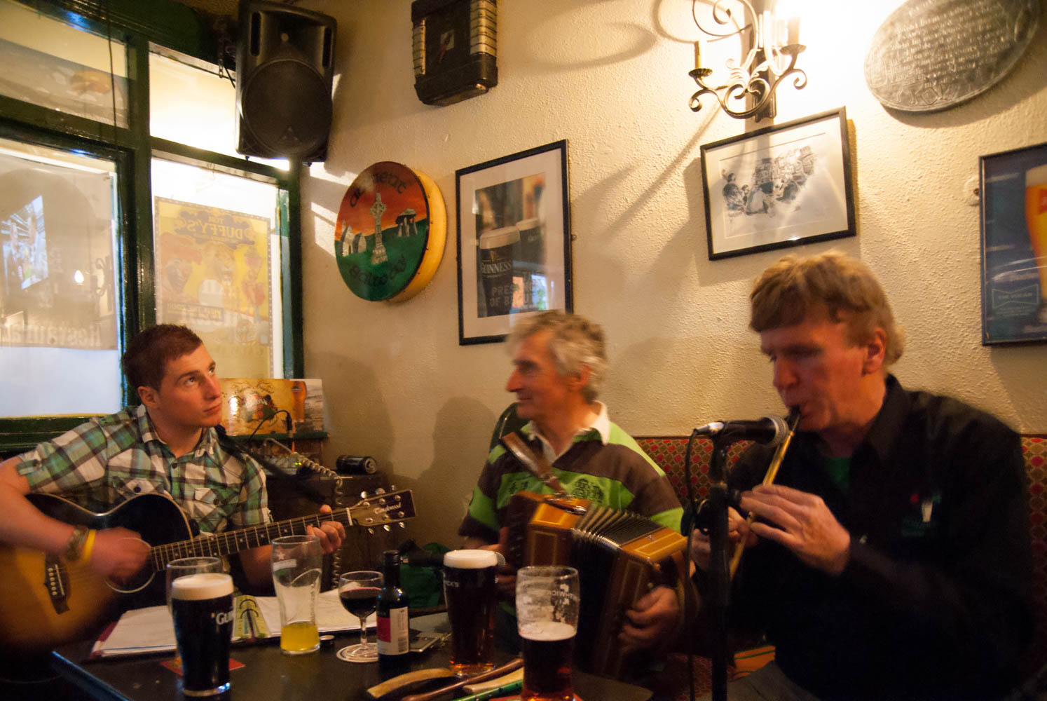 Irish music in Galway
