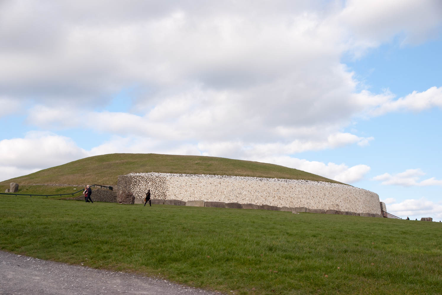 The mound at Newgrange