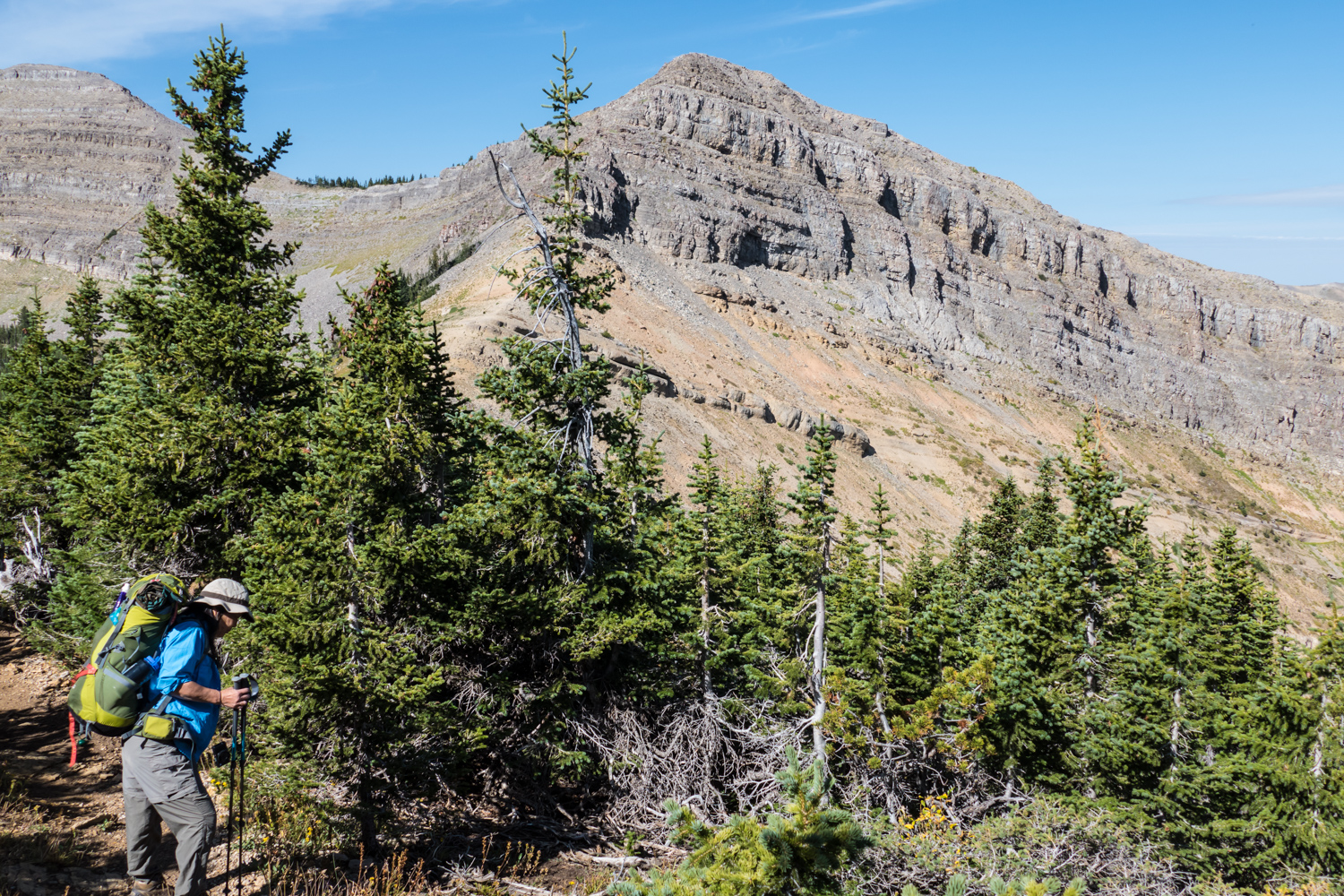 Hiking to Middle Forks