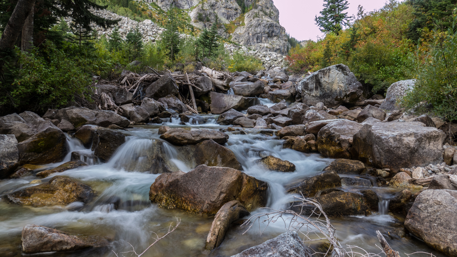 On the Granite Canyon trail