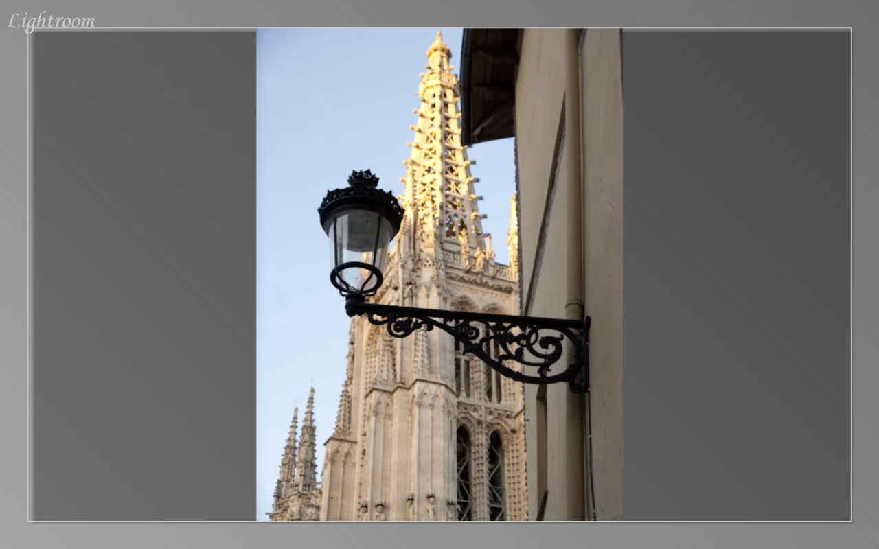Burgos Cathedral at sunset