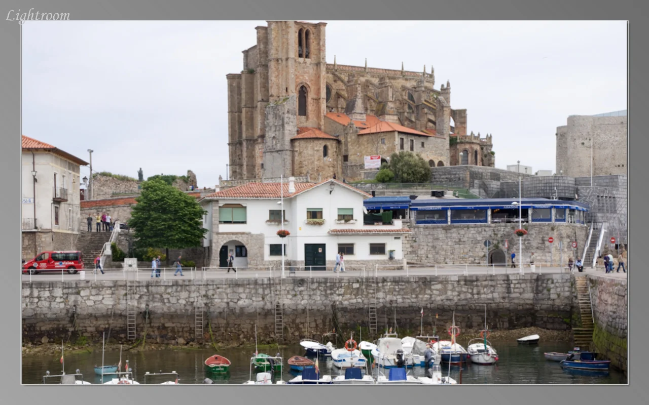 On the drive we passed the harbor of Castro Urdiales with its castle on the hill