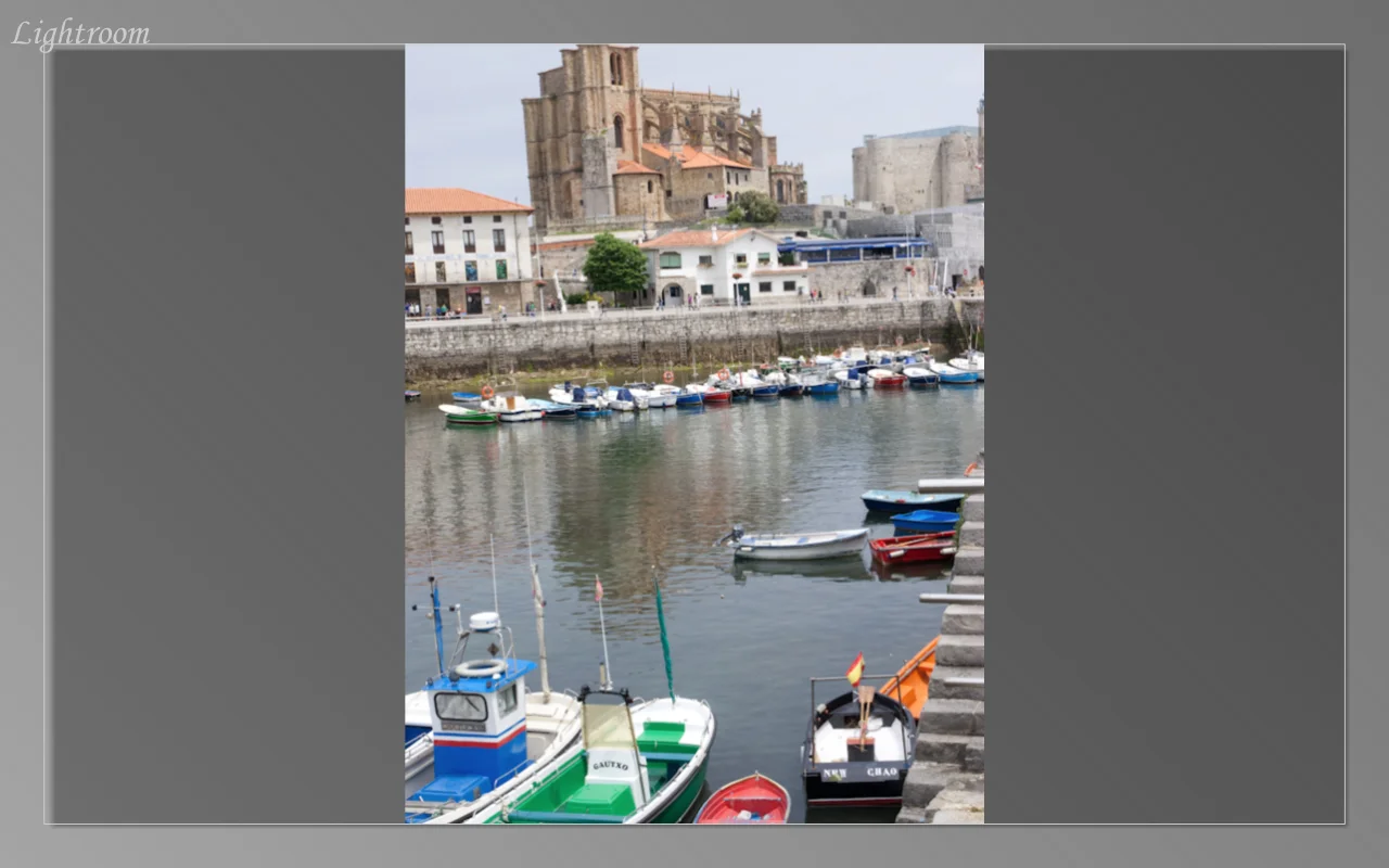 On the drive we passed the pretty harbor of Castro-Urdiales with a castle on the hill