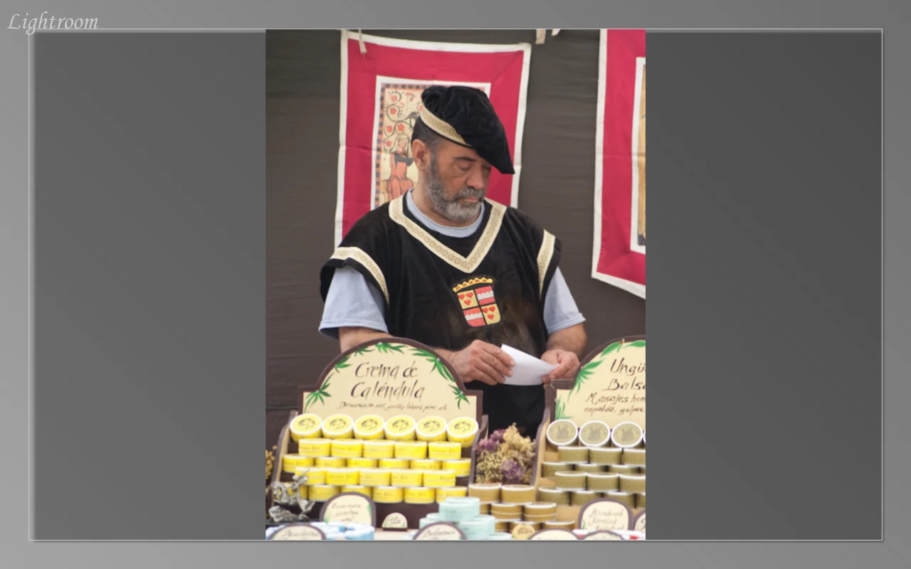 Medieval Festival participant