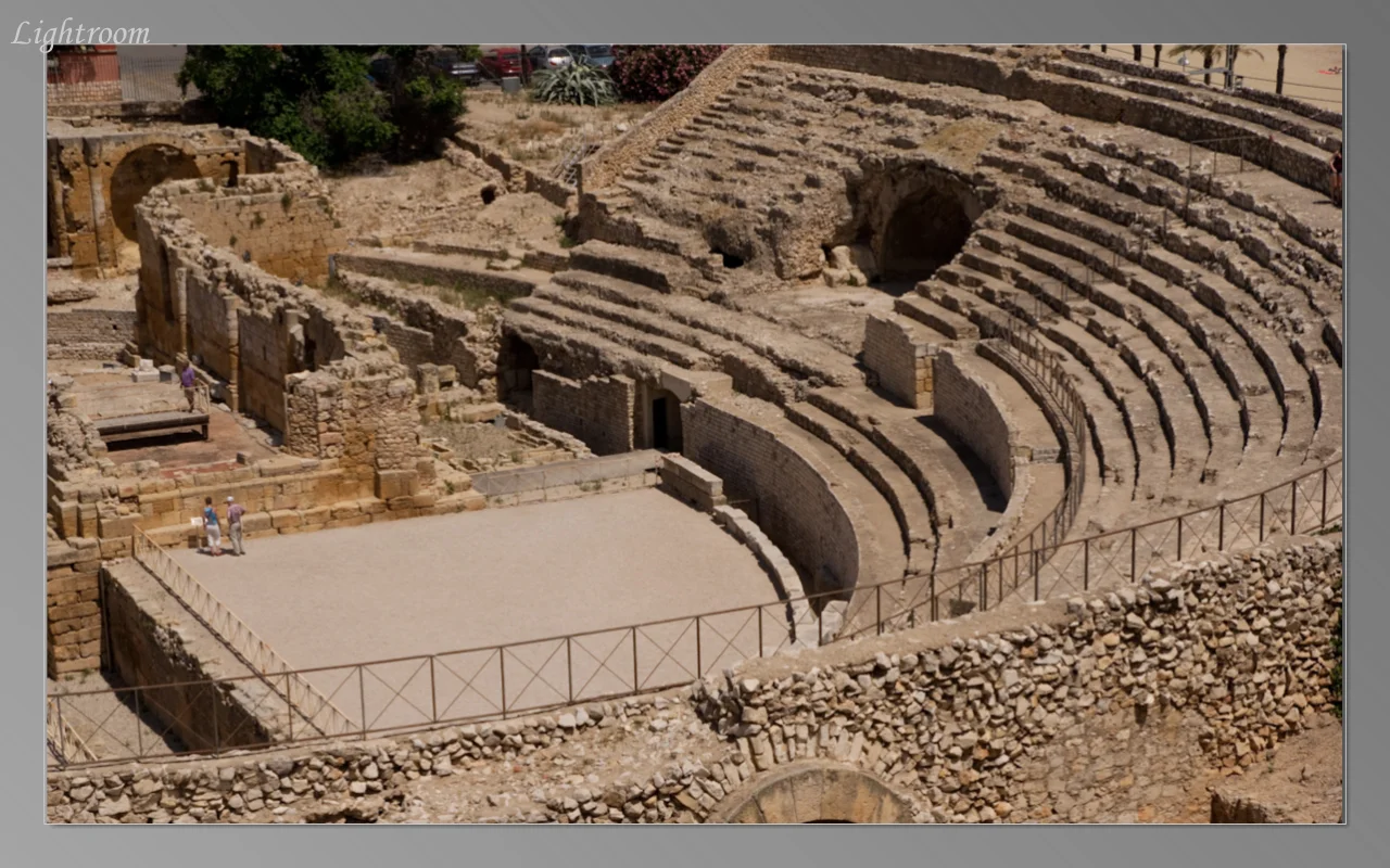 Roman amphitheater in Tarragona