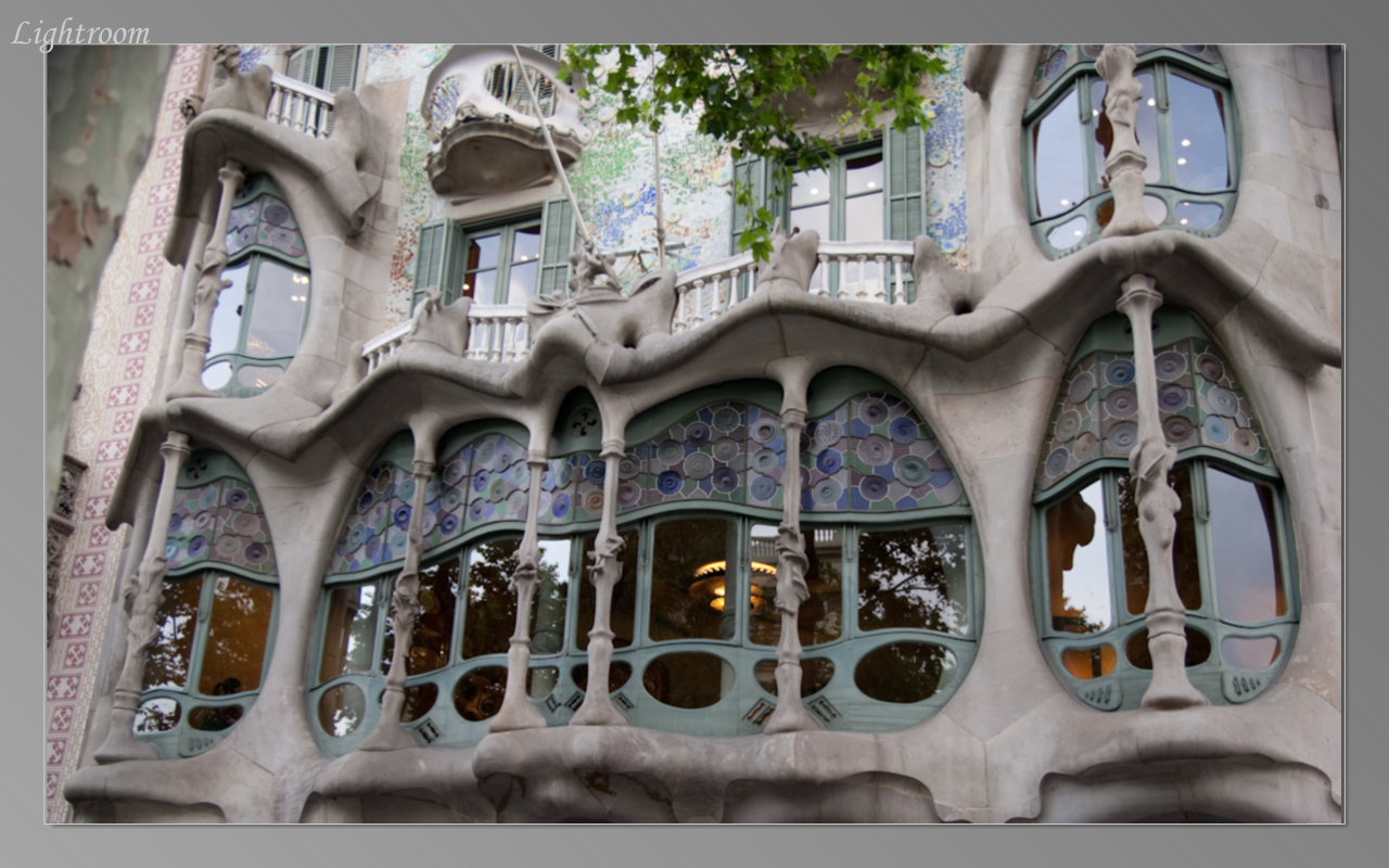 Closeup of Casa Batllo