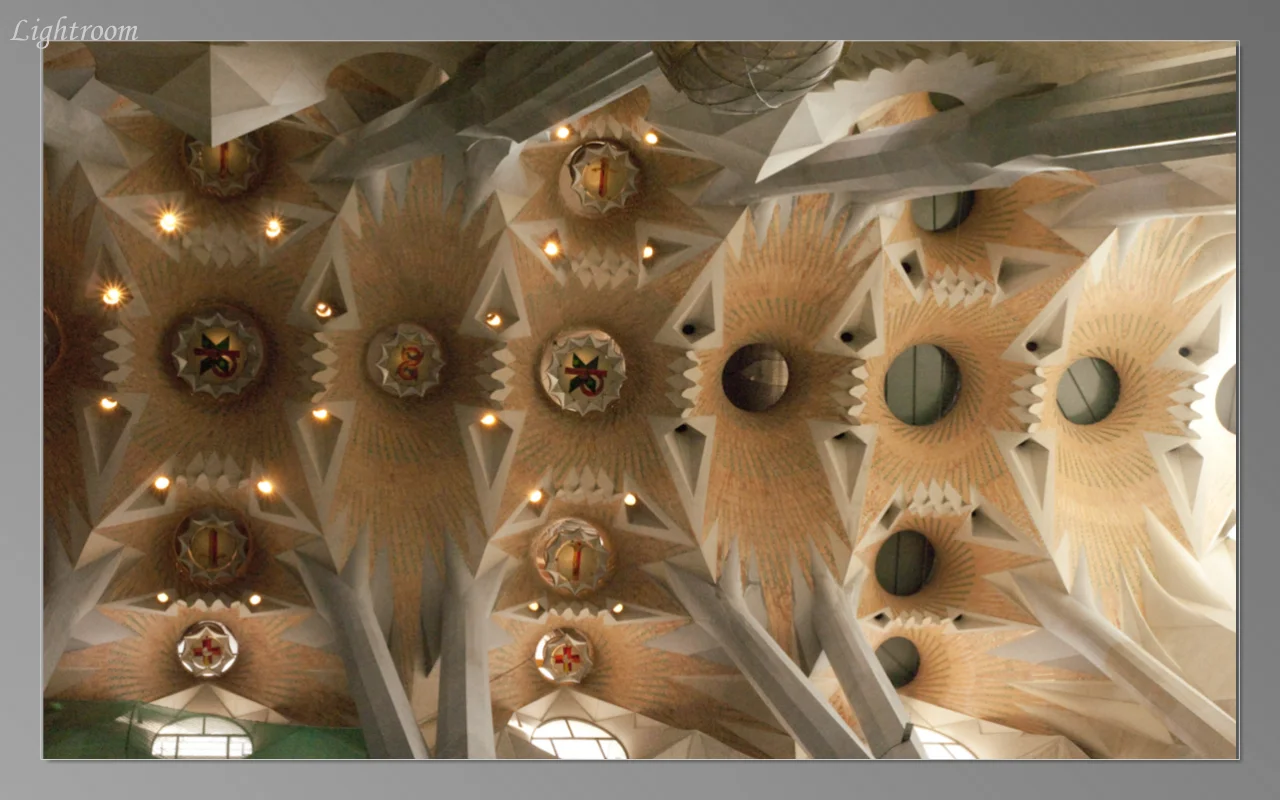 Interior ceiling detail