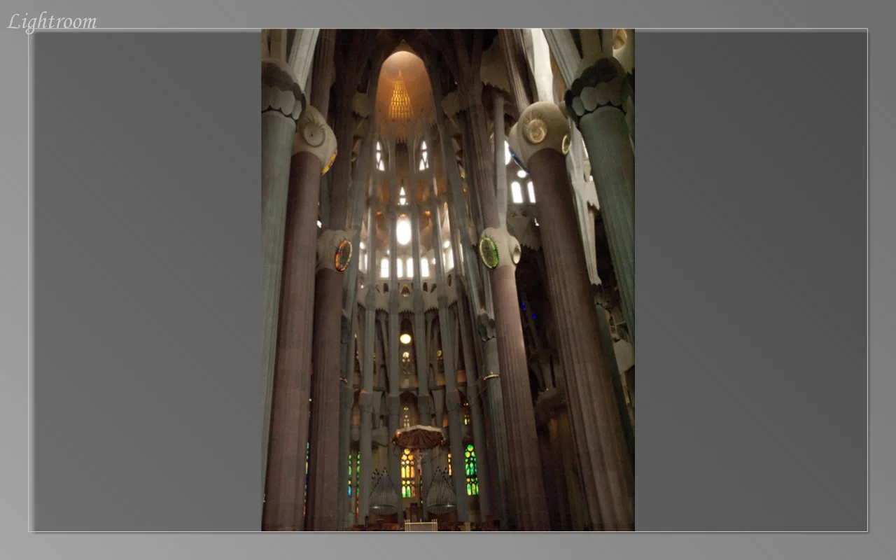 Interior ceiling detail