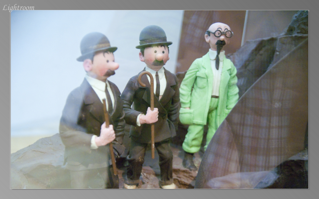 Tintin in Museo de la Xocolata