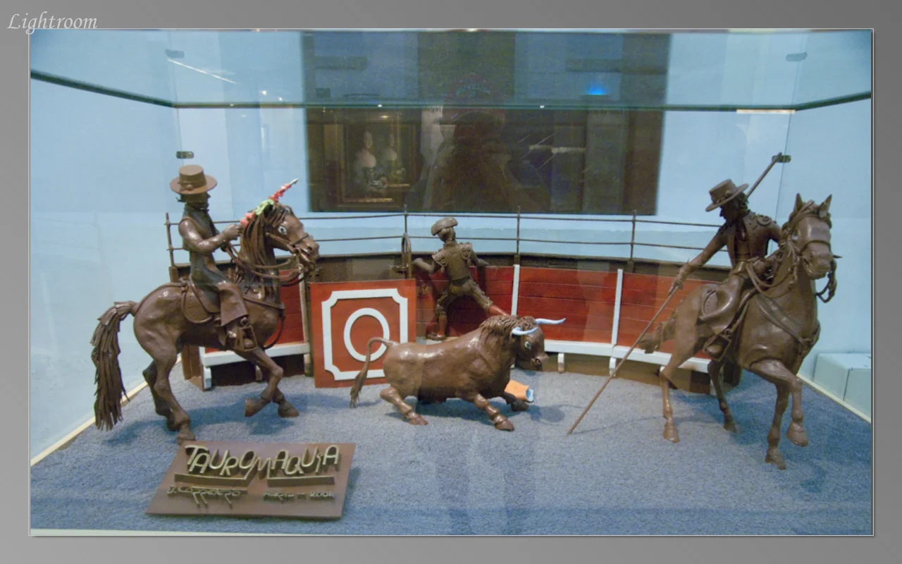 Bullfight in the Museo de la Xocolata