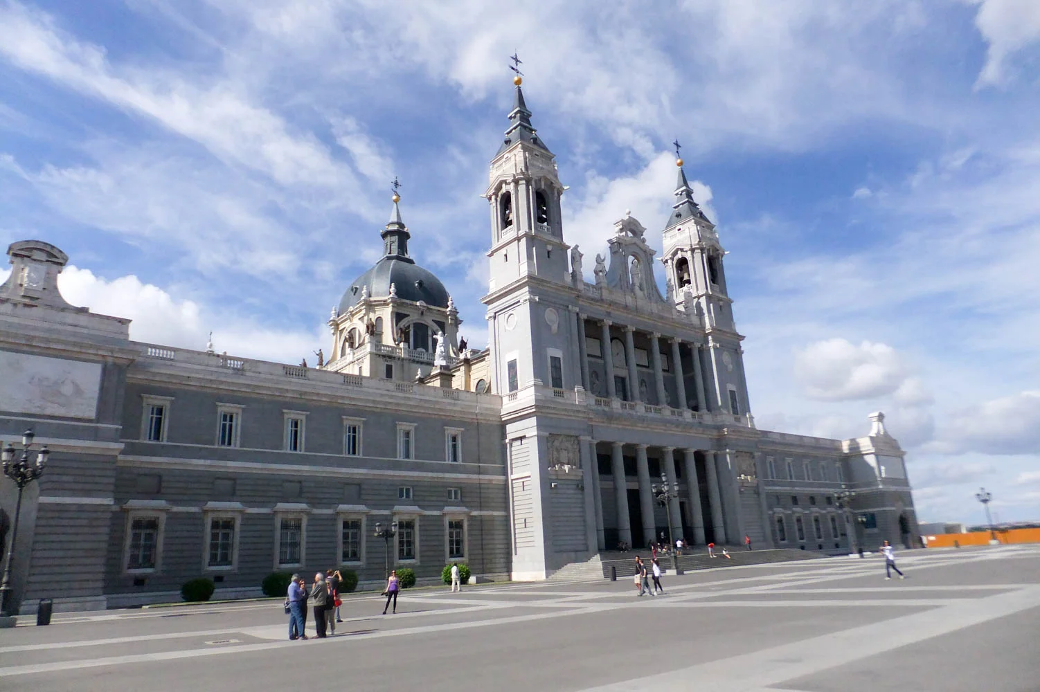 Almudena Cathedral near the Royal Palace
