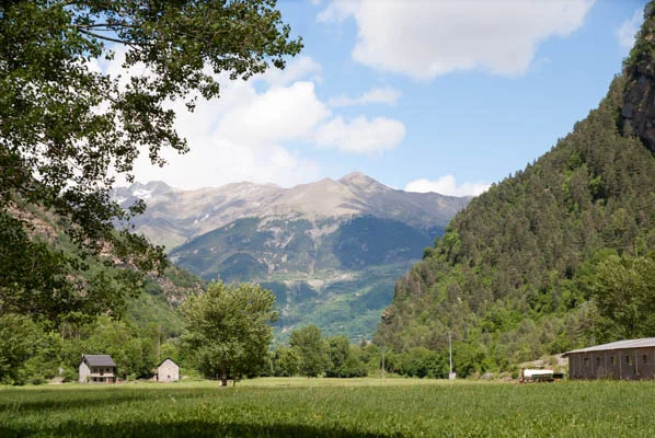 In the Pyrenees Mountains