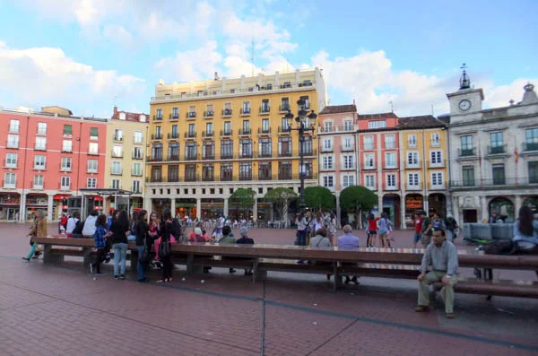 Plaza Mayor in Burgos