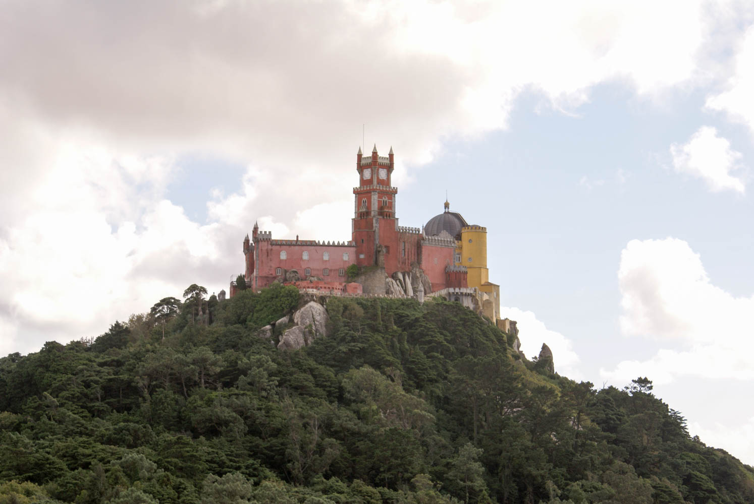Castelo de Pena dominates the hill