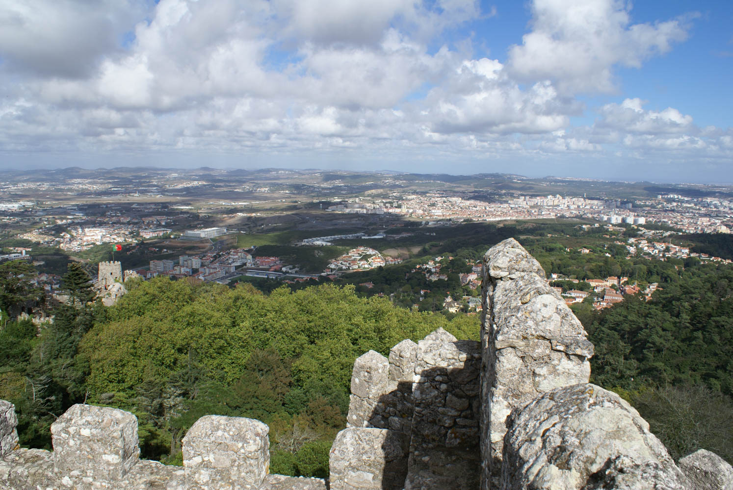 View from the castle