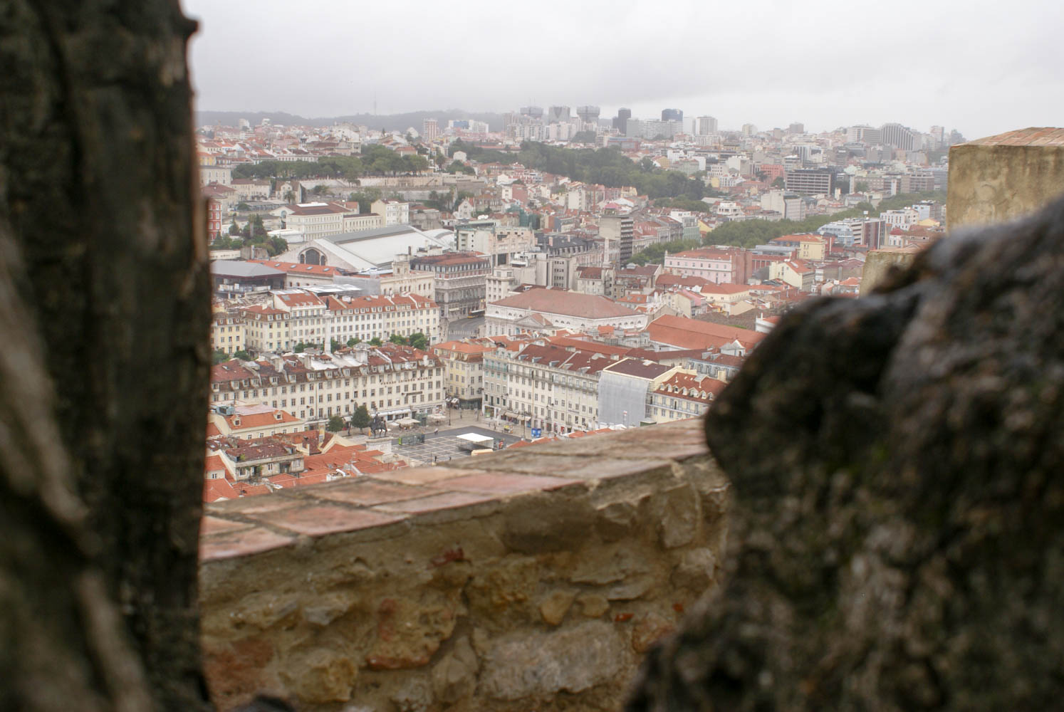 View of Lisbon from the Castle of Sao Jorge