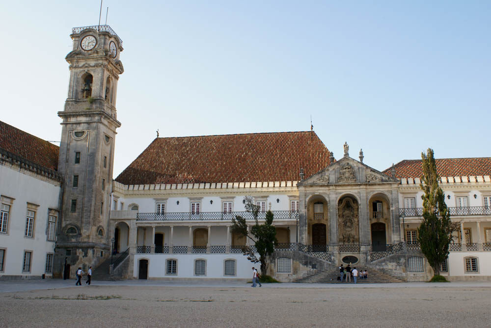 Courtyard at the University of Coimbra