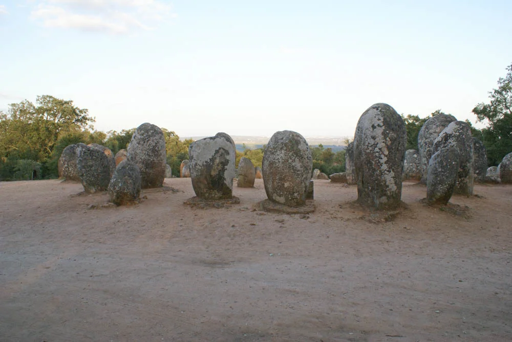 Cromlegue dos Almendres near Evora