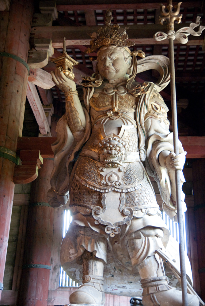 Guardian at Great South Gate of Todai-ji