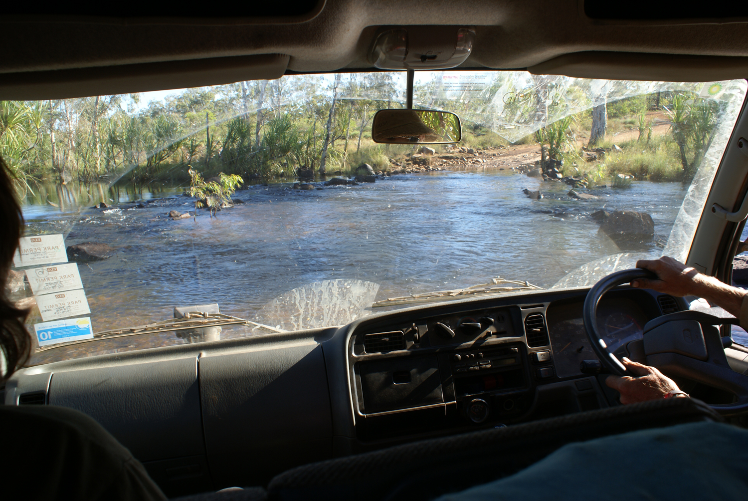 One of many river crossings