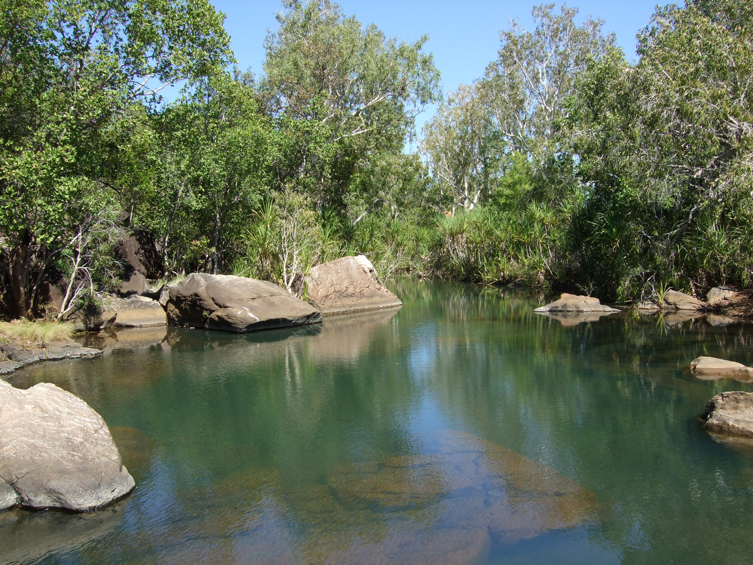 Scenic waterhole