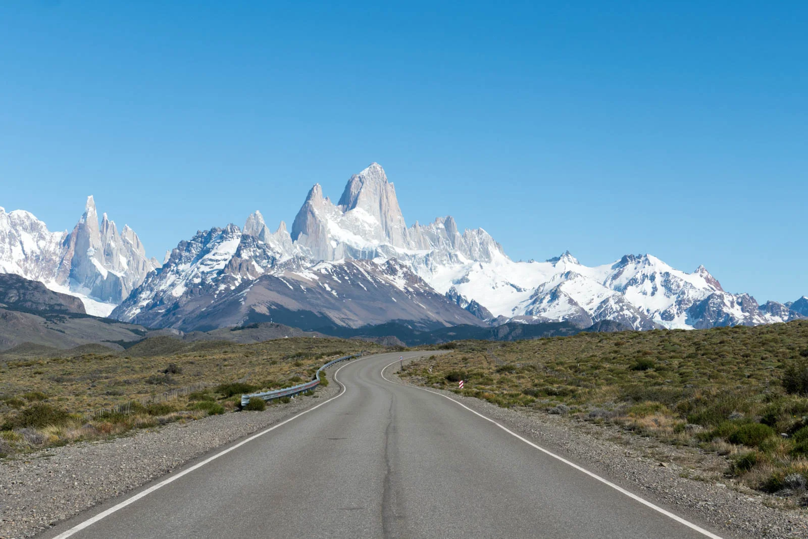 Approach to El Chalten and FitzRoy