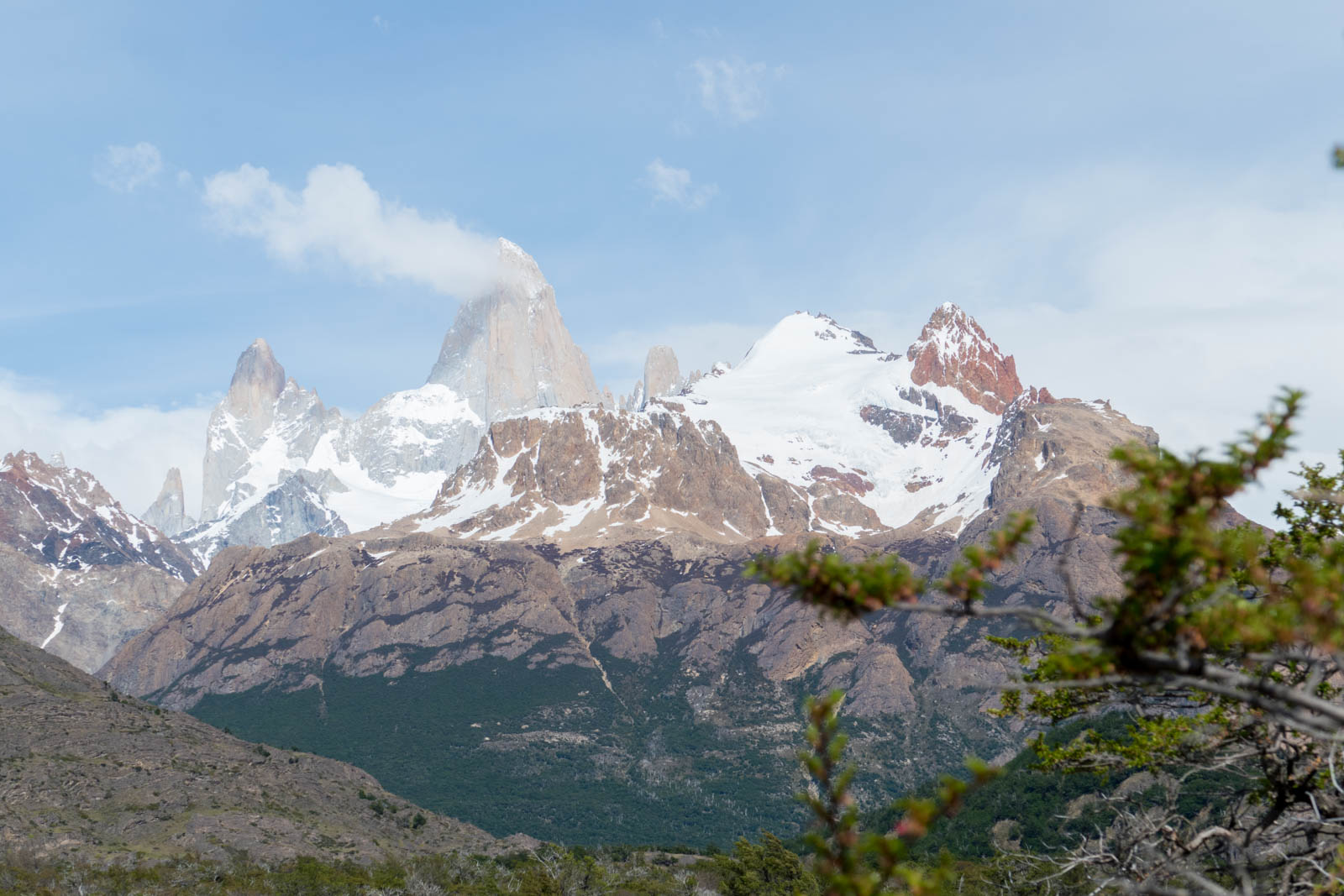 The smoking mountain Chalten, or FitzRoy