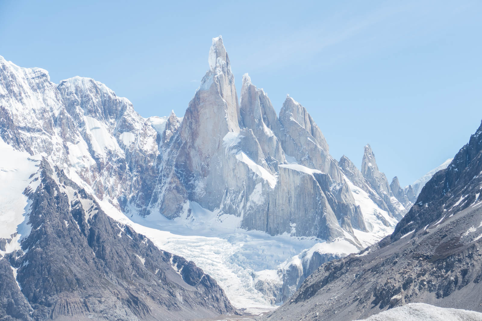 Cerro Torres and Grande glacier