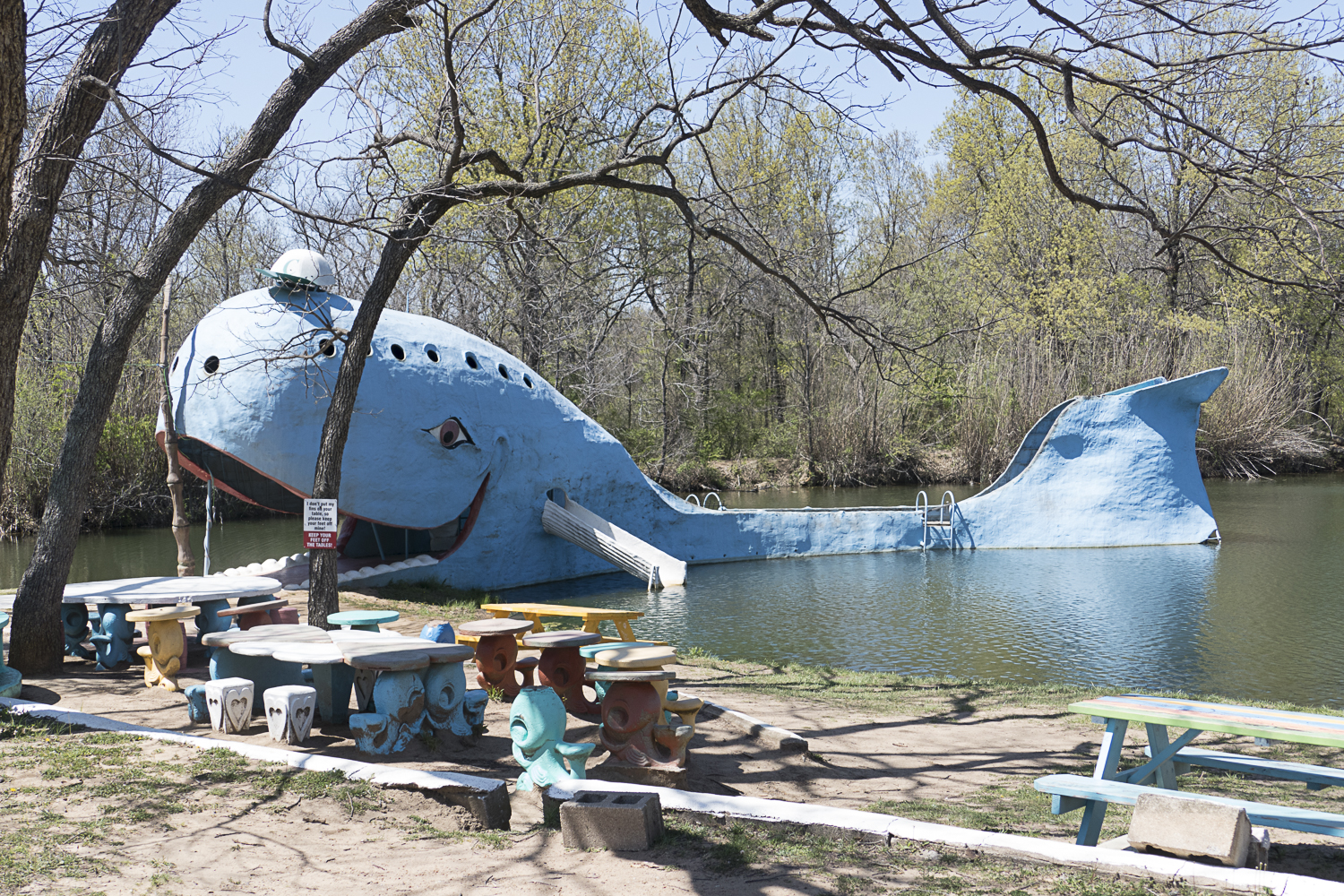 The Blue Whale near Catoosa, OK on route 66