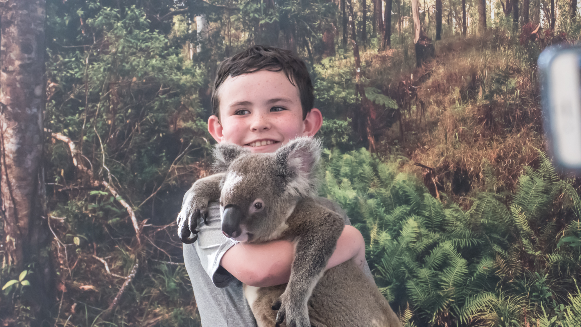 William with friend