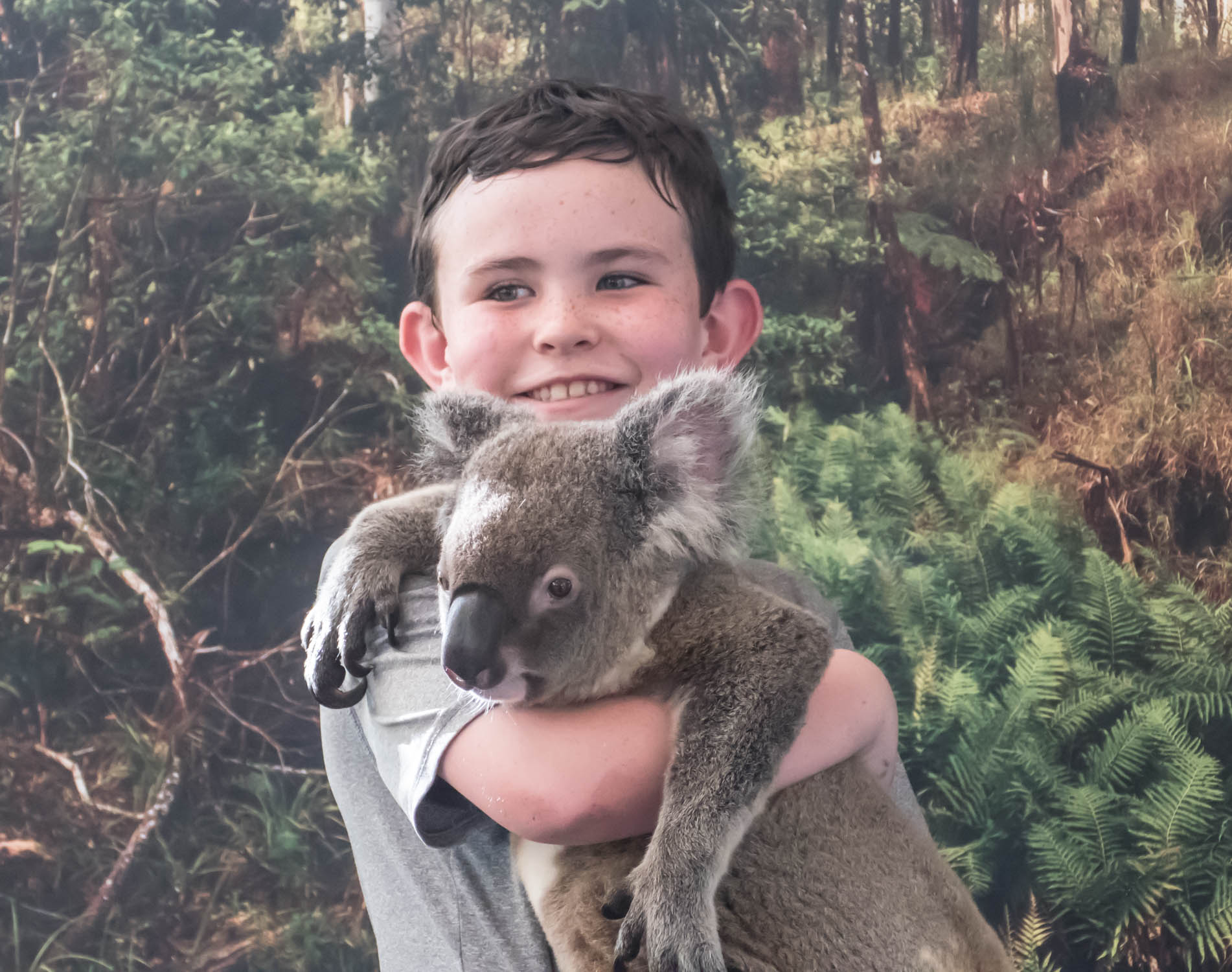 William with friend