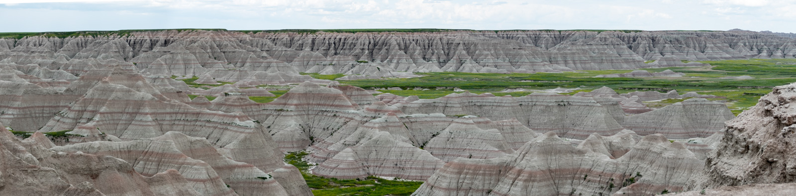 Panorama of Badlands