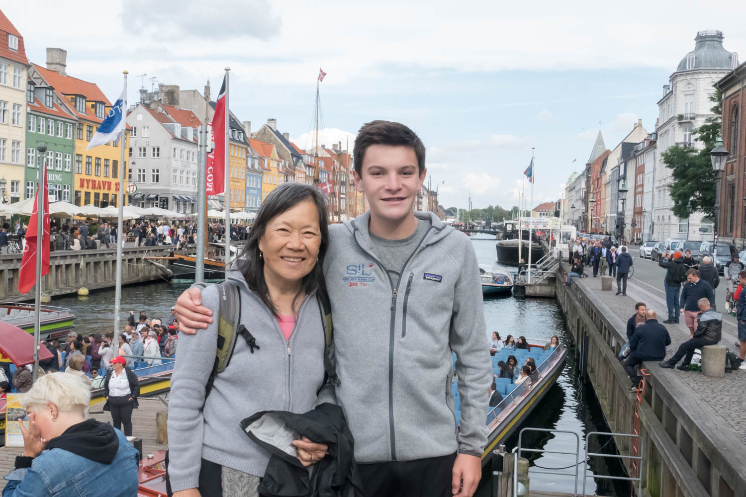 Nyhavn, a scenic but touristy area