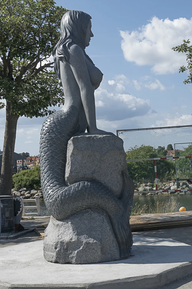 The Big Mermaid at Dragor