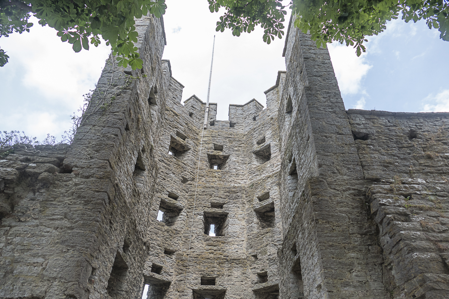 Part of the Visby town wall