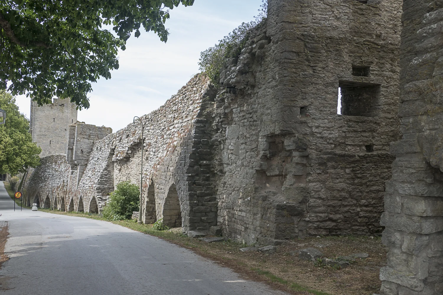 The Visby town wall