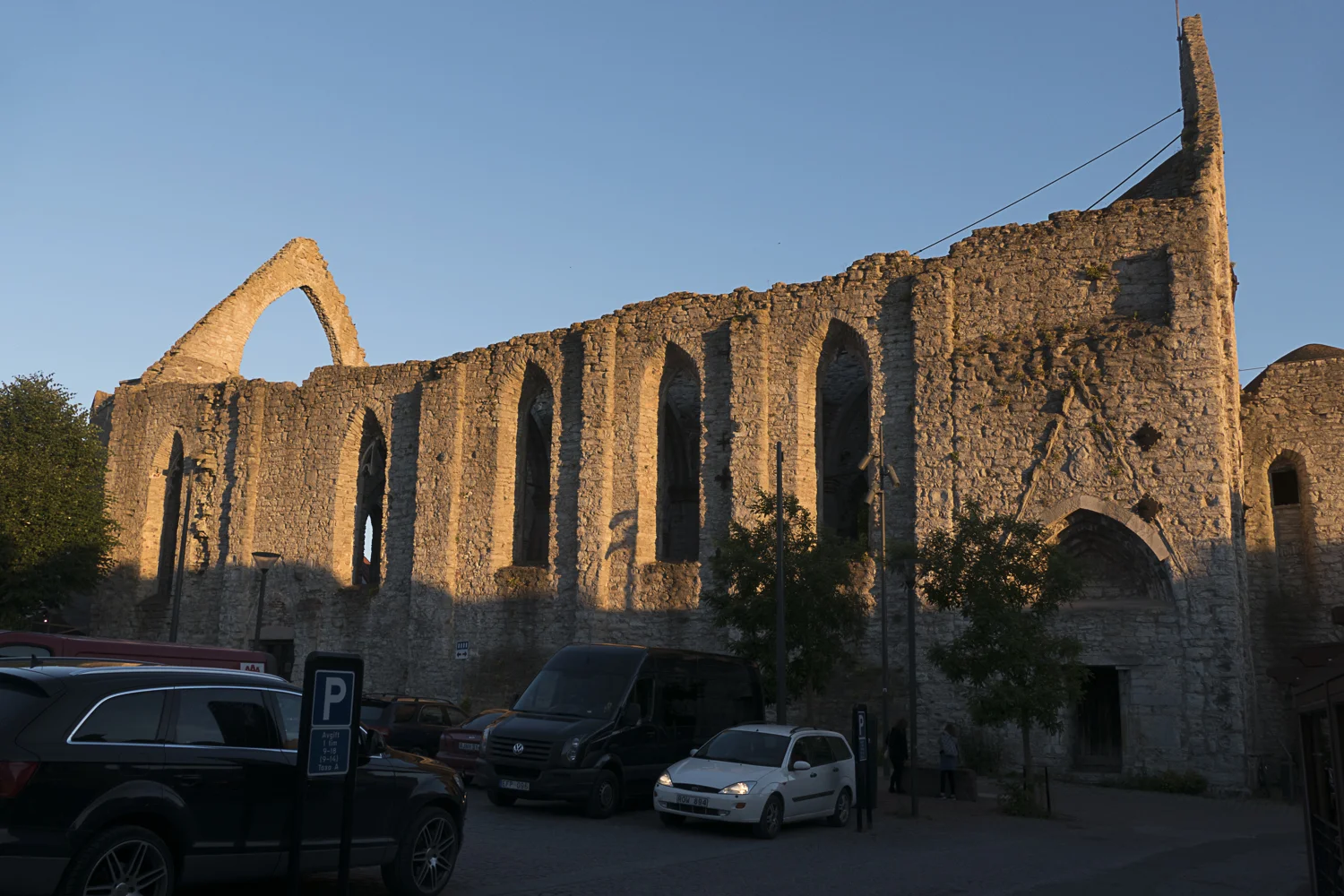 Saint Karin Church in Visby.