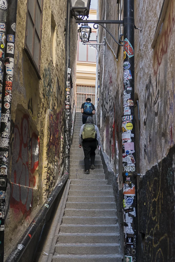 The narrowest street in Gamla Stan