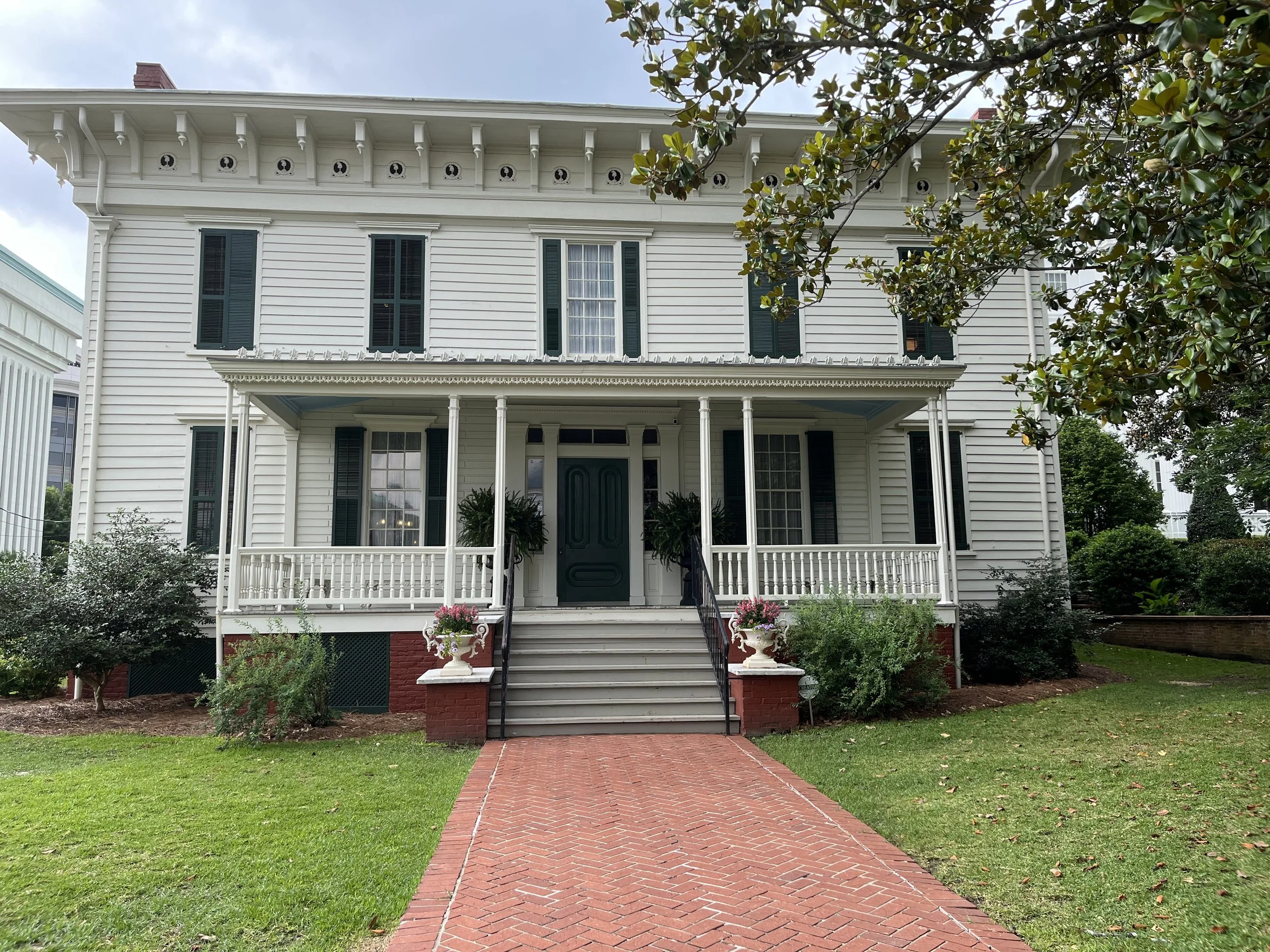   The “First White House of the Confederacy.” Frances stayed here after the Civil War, astonished at how the tables had turned.  