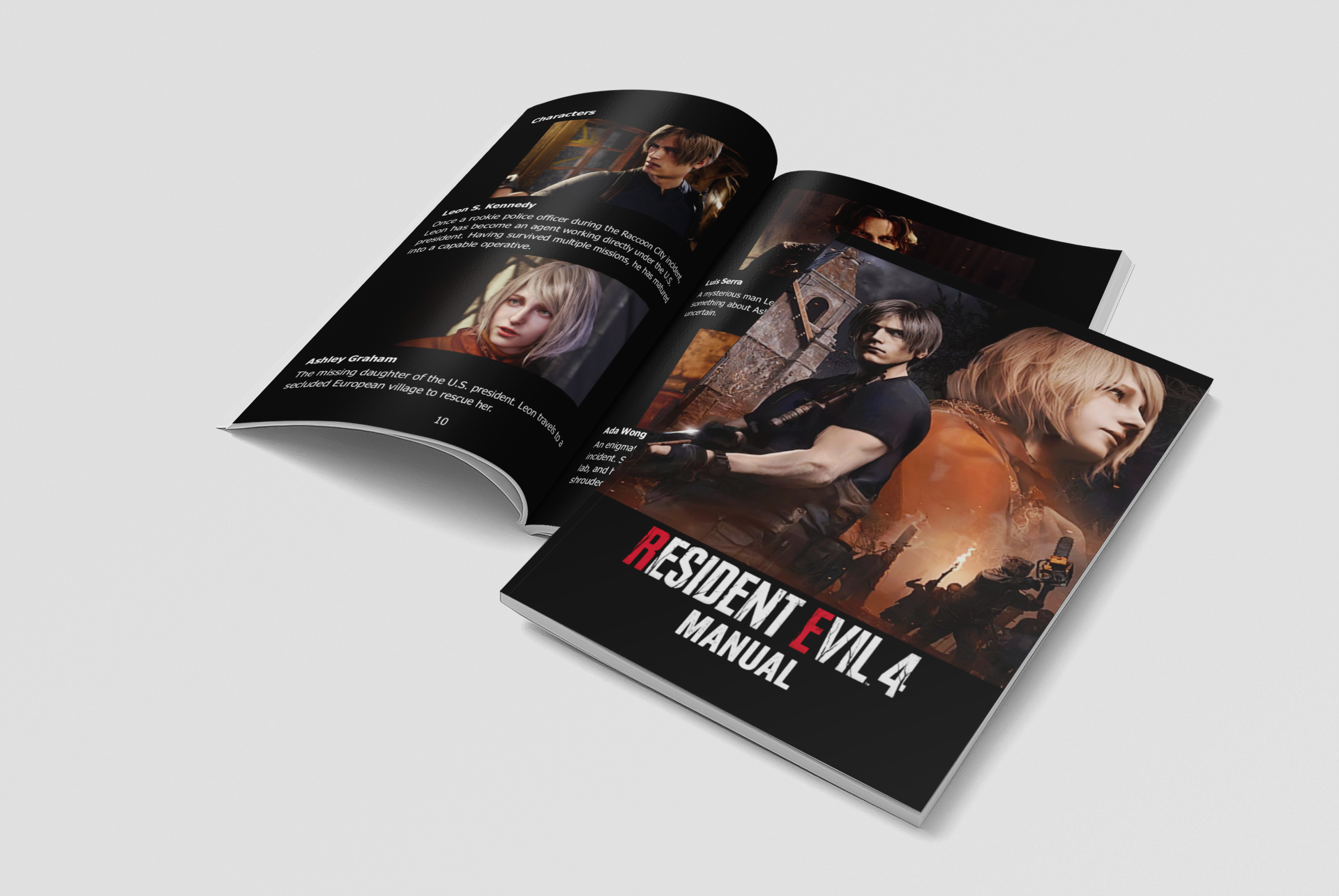 Resident Evil 4 Remake Manual PS5 / PS4 Instruction Manual (Unofficial)