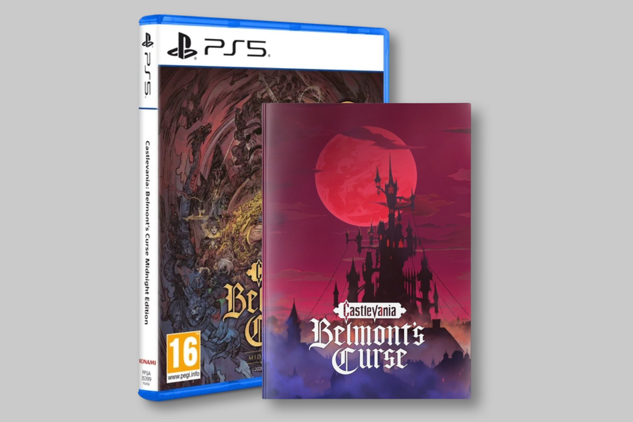Castlevania Belmont's Curse Physical Manual PS5 -  PlayStation Instruction Manual and Guide (Unofficial)