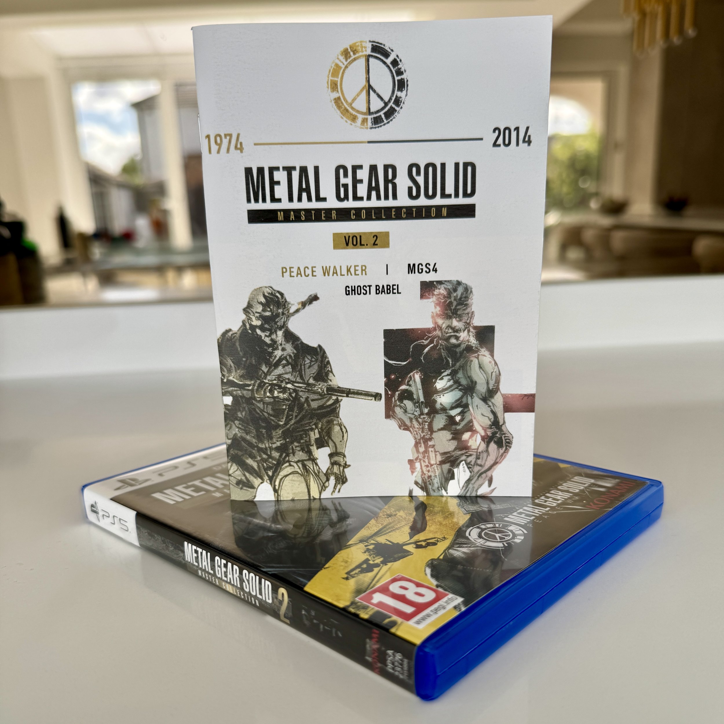Metal Gear Solid: Master Collection Volume 2 PS5 -  PlayStation Instruction Manual and Guide (Unofficial)