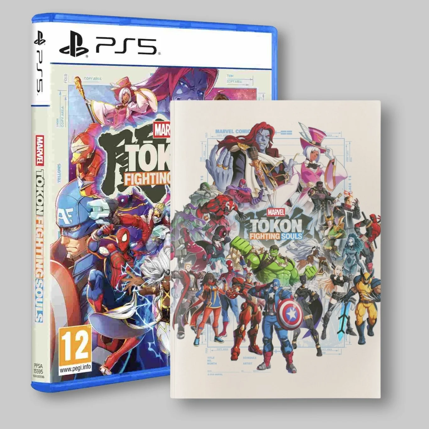 Marvel Tokon: Fighting Souls PS5 -  PlayStation Instruction Manual