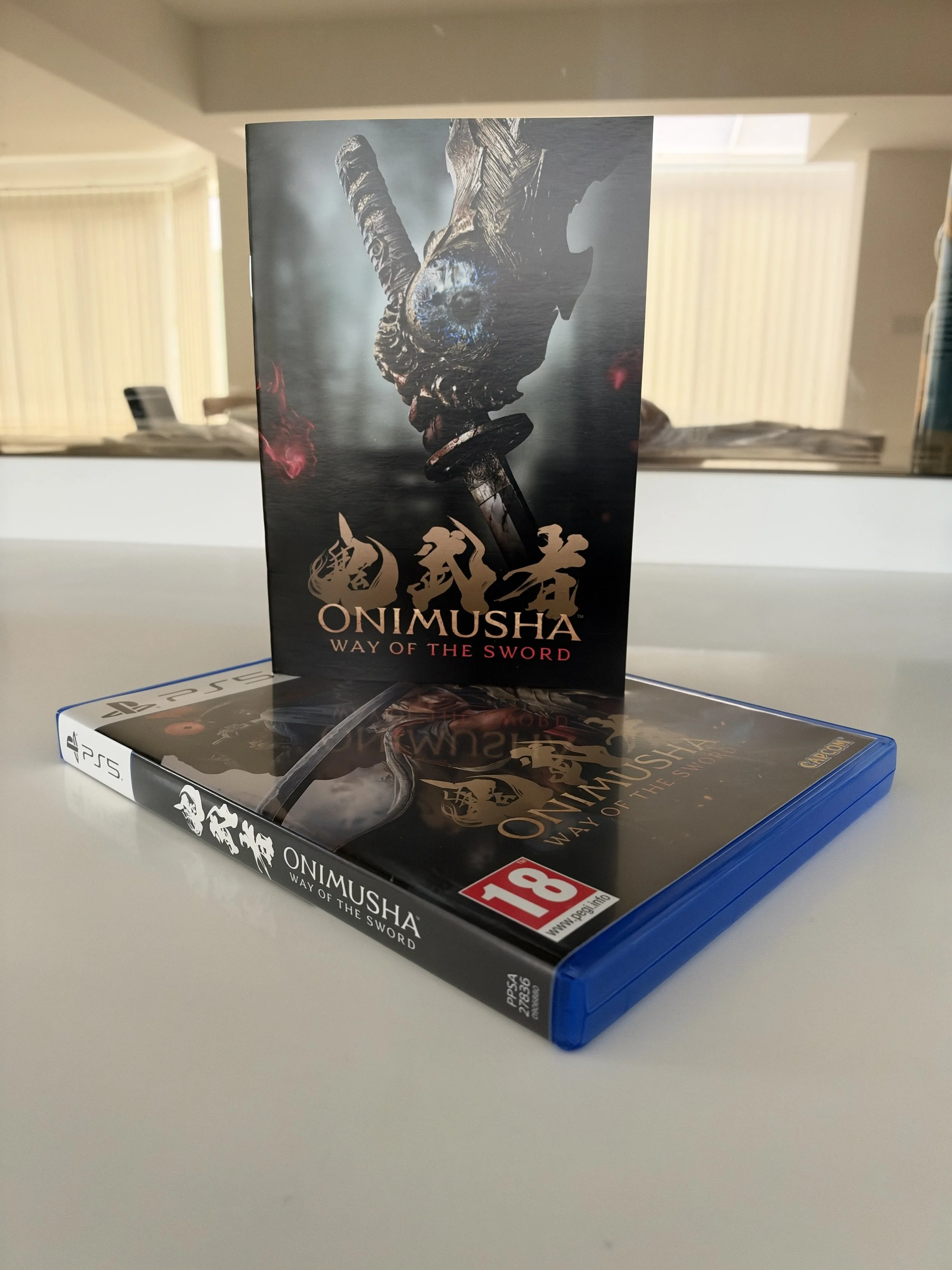Onimusha: Way of the Sword Physical Manual PS5 -  PlayStation Instruction Manual and Guide (Unofficial)