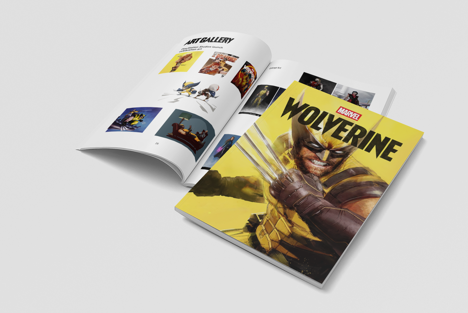Wolverine Physical Manual PS5 -  PlayStation Instruction Manual and Guide (Unofficial)